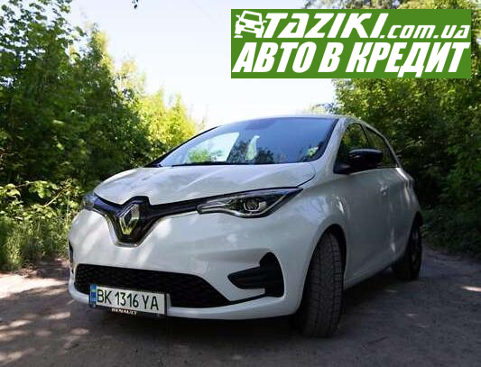 Renault Zoe, 2020г. 52л. Электро Ровно в кредит