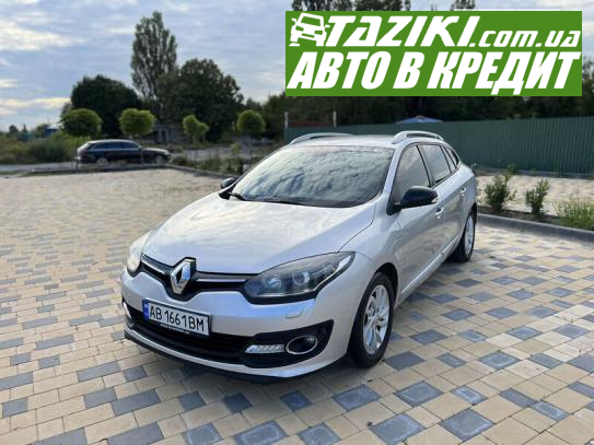 Renault Megane, 2015г. 1.5л. дт Винница в кредит