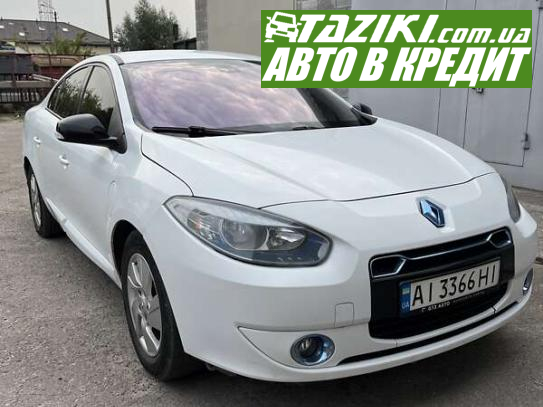 Renault Fluence, 2012г. 22л. Электро Біла Церква в кредит