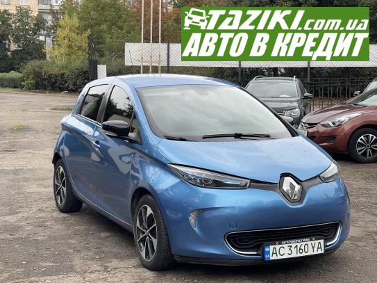 Renault Zoe, 2017г. 44л. Электро Луцк в кредит