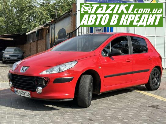 Peugeot 307, 2006г. 1.6л. газ/бензин Николаев в кредит