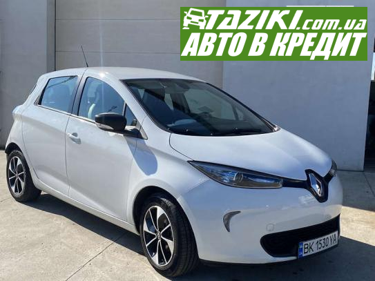 Renault Zoe, 2016г. 41л. Электро Ровно в кредит