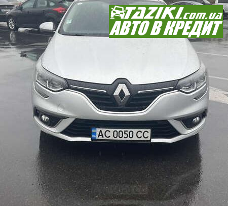 Renault Megane, 2017г. 1.5л. дт Луцк в кредит