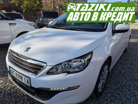 Peugeot 308, 2015р. 1.6л. дтп Івано-Франківськ в кредит