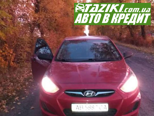 Hyundai Accent, 2013г. 1.4л. бензин Винница в кредит