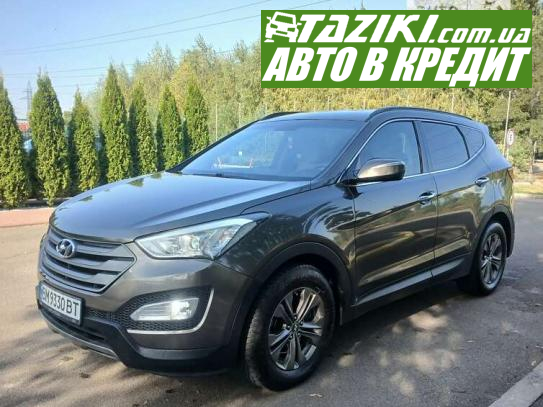 Hyundai Santa fe, 2014г. 2.4л. бензин Киев в кредит