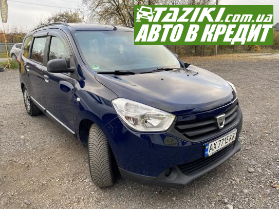 Dacia Lodgy, 2015г. 1.6л. газ/бензин Ужгород в кредит