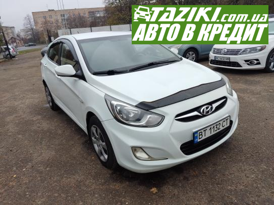 Hyundai Accent, 2011г. 1.4л. бензин Луцк в кредит