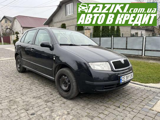 Skoda Fabia, 2002г. 1.4л. бензин Черновцы в кредит