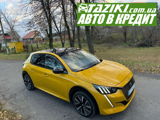 Peugeot E-208, 2021г. 50л. Электро Ивано-Франковск в кредит