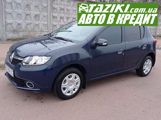 Renault Sandero, 2014р. 1.5л. дтп Київ у кредит