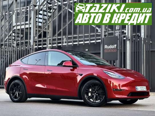 Tesla Model y, 2021р. 82л. Електро Київ у кредит