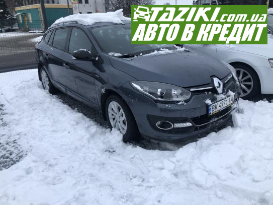 Renault Megane, 2016г. 1.5л. дт Ровно в кредит