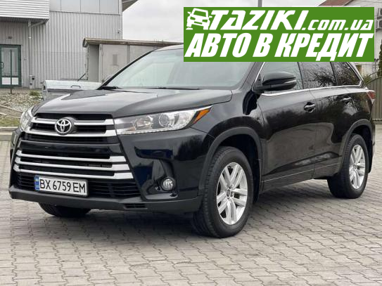 Toyota Highlander, 0г. 3.5л. бензин Хмельницкий в кредит