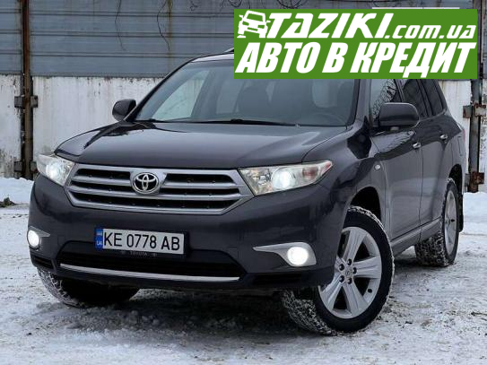 Toyota Highlander, 2011г. 3.5л. газ/бензин Днепр в кредит