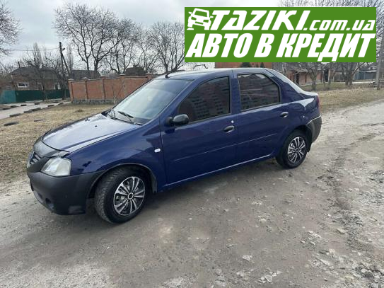 Dacia Logan, 2007г. 1.4л. бензин Полтава в кредит