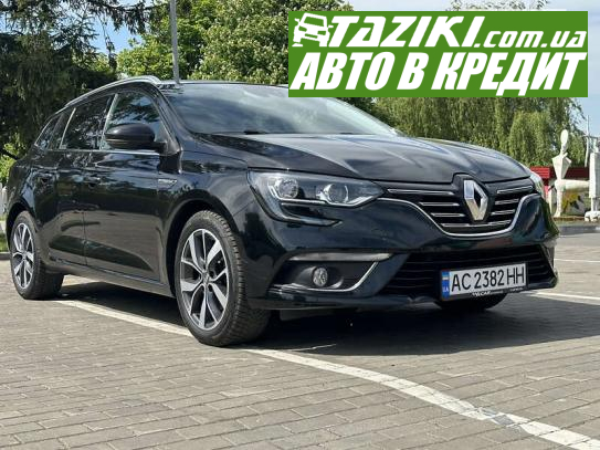 Renault Megane, 2017г. 1.6л. дт Луцк в кредит