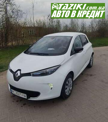 Renault Zoe, 2015р. 22л. Електро Нововолинськ у кредит