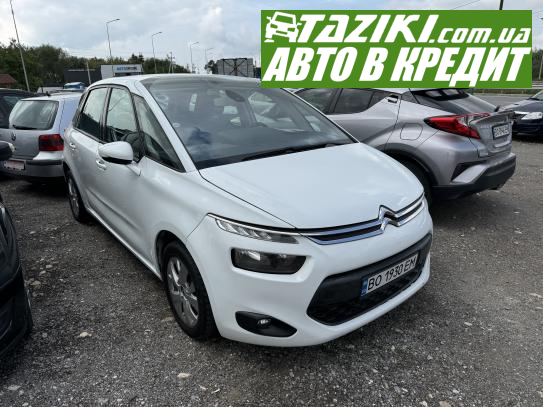 Citroen C4 picasso, 2016г. 1.6л. дт Тернополь в кредит