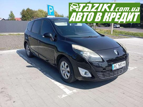 Renault Megane scenic, 2009р. 1.5л. дтп Луцьк в кредит