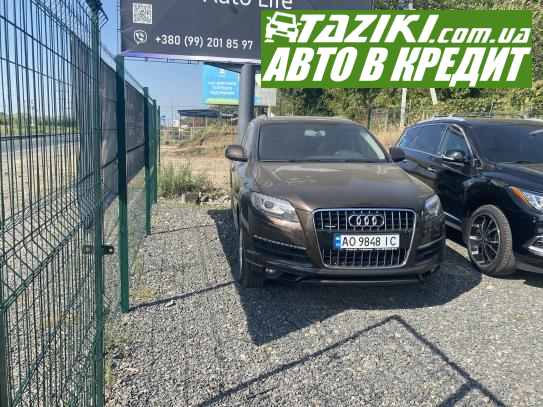 Audi Q7, 2014г. 3л. дт Ужгород в кредит