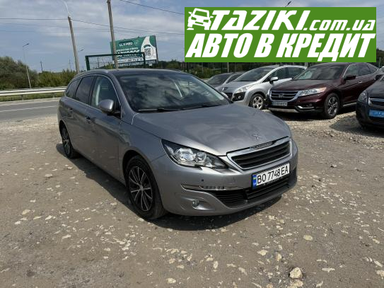 Peugeot 308, 2015р. 1.6л. дт Тернопіль в кредит