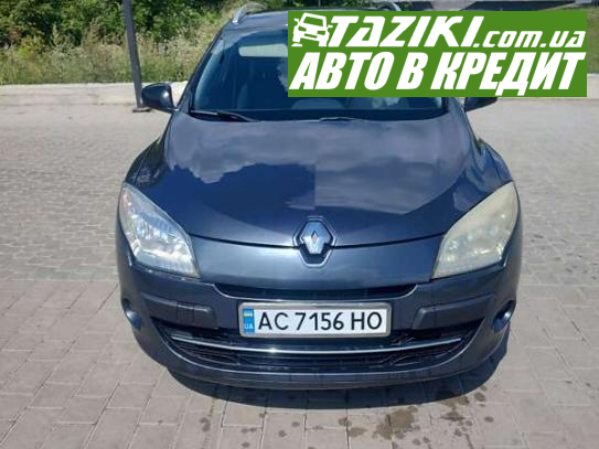 Renault Megane, 2011р. 1.5л. дтп Луцьк в кредит