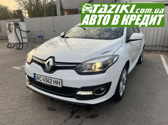 Renault Megane, 2014г. 1.6л. бензин Луцк в кредит