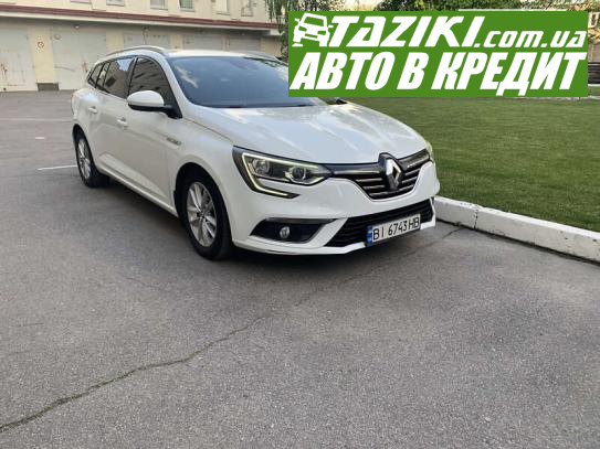 Renault Megane, 2017г. 1.5л. дт Кременчуг в кредит