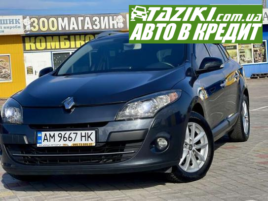 Renault Megane, 2012р. 1.5л. дтм Житомир в кредит