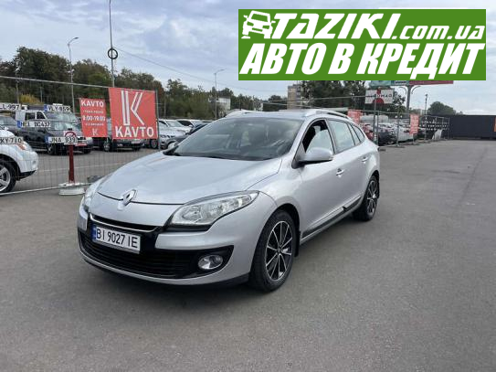 Renault Megane, 2012г. 1.5л. дт Полтава в кредит