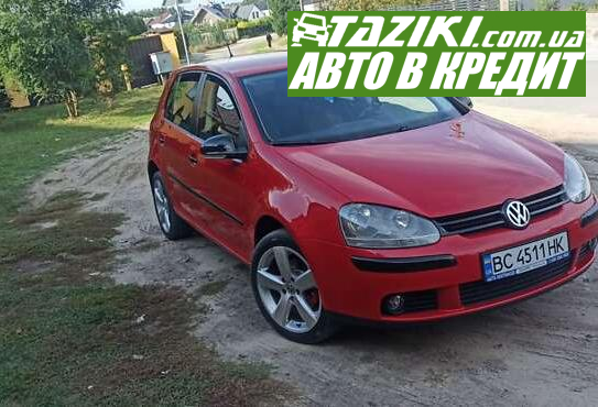 Volkswagen Golf, 2007г. 1.6л. бензин Львов в кредит