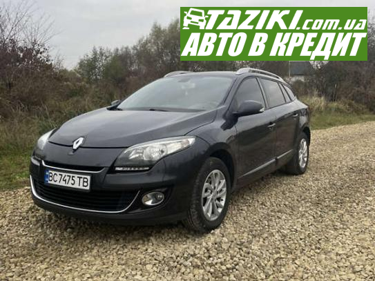 Renault Megane, 2012р. 1.5л. дтп Львів у кредит