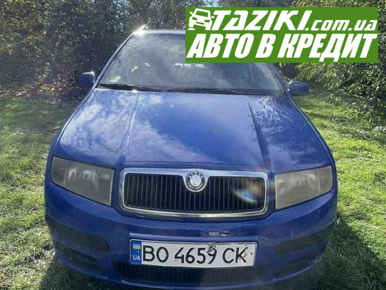 Skoda Fabia, 2005р. 1.4л. бензин Тернопіль в кредит