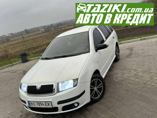 Skoda Fabia, 2007г. 1.2л. бензин Тернополь в кредит