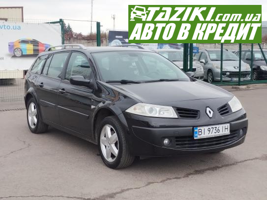 Renault Megane, 2007г. 1.6л. бензин Полтава в кредит