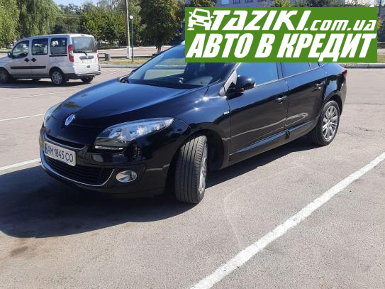 Renault Megane, 2013г. 1.5л. дт Житомир в кредит