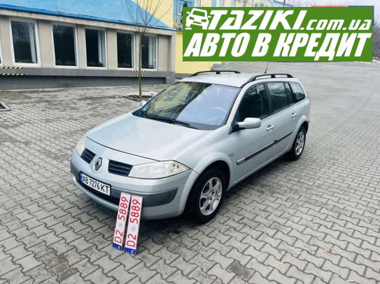 Renault Megane, 2004р. 1.6л. бензин Вінниця в кредит