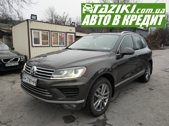 Volkswagen Touareg, 2016г. 3.6л. газ/бензин Житомир в кредит