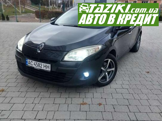 Renault Megane, 2010р. 1.5л. дтп Луцьк в кредит