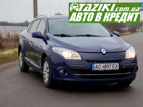 Renault Megane, 2011г. 1.6л. бензин Луцк в кредит