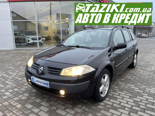 Renault Megane, 2004г. 1.6л. газ/бензин Полтава в кредит