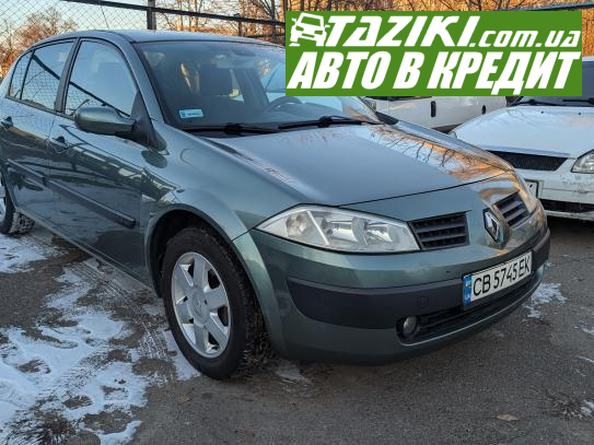 Renault Megane, 2005г. 1.6л. газ/бензин Чернигов в кредит