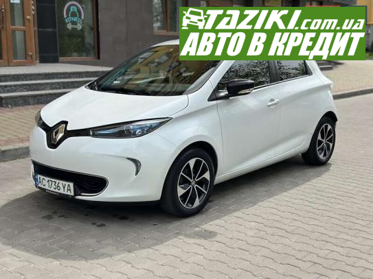 Renault Zoe, 2017г. 40л. Электро Луцк в кредит