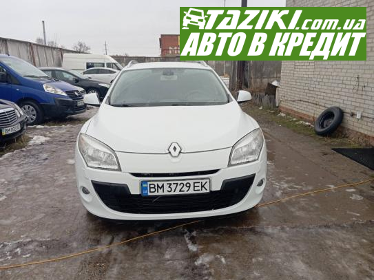 Renault Megane, 2012р. 1.5л. дтп Суми в кредит