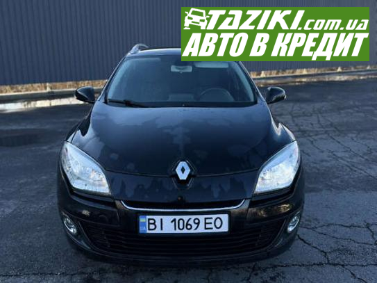 Renault Megane, 2013р. 1.5л. дт Полтава в кредит