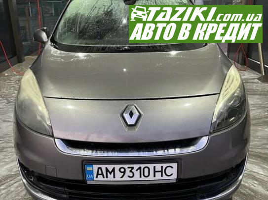 Renault Megane scenic, 2012г. 1.6л. дт Житомир в кредит