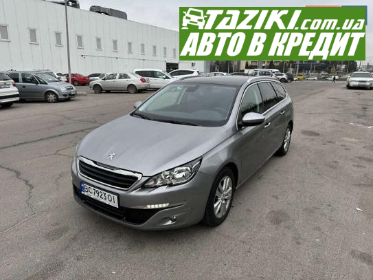 Peugeot 308, 2015г. 1.6л. дт Львов в кредит