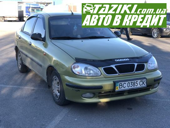 Daewoo Lanos, 2007р. 1.5л. газ/бензин Львів у кредит