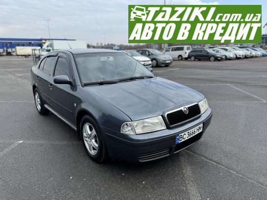 Skoda Octavia, 2007р. 1.9л. дтп Львів у кредит